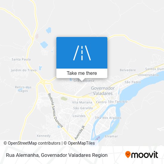 Rua Alemanha map