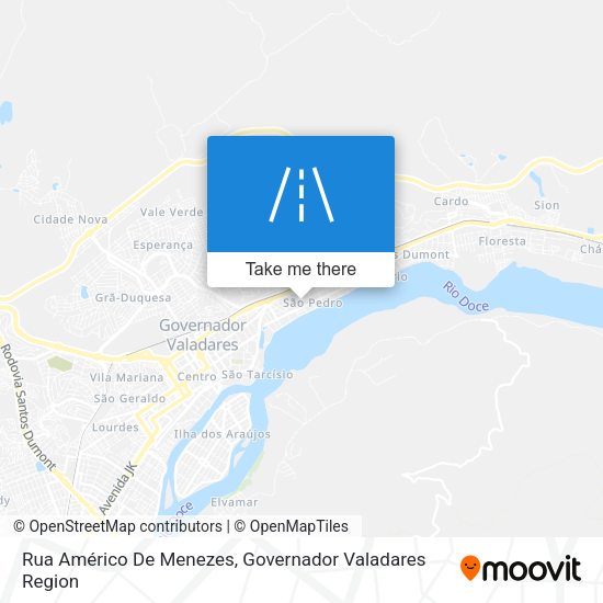 Rua Américo De Menezes map