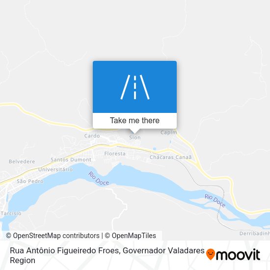 Rua Antônio Figueiredo Froes map