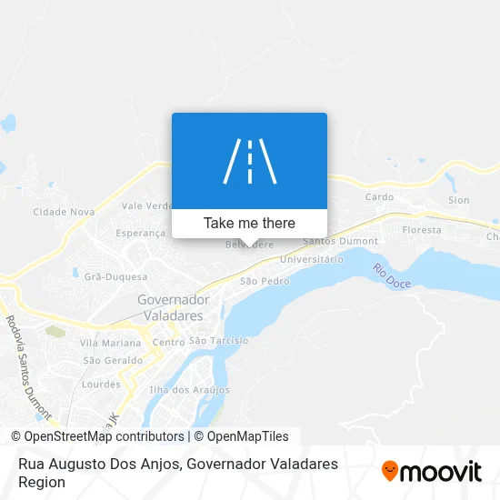 Rua Augusto Dos Anjos map