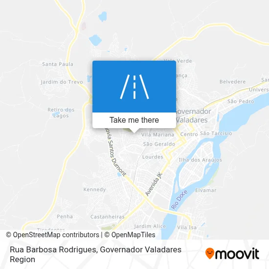 Rua Barbosa Rodrigues map