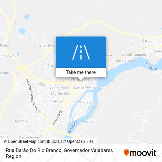 Rua Barão Do Rio Branco map