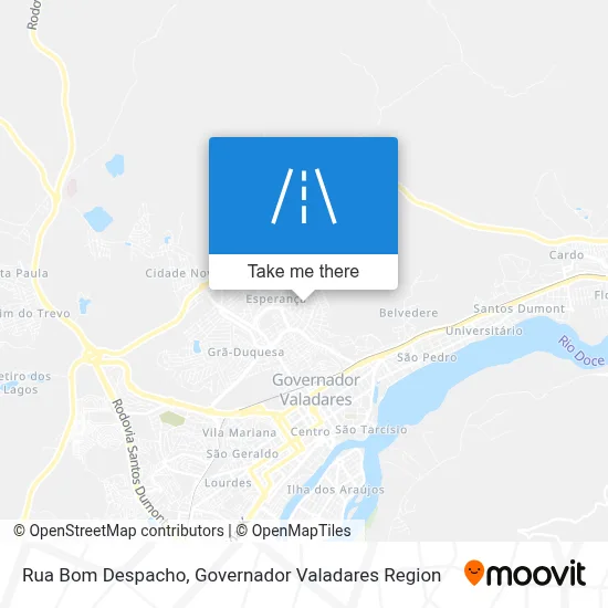 Rua Bom Despacho map