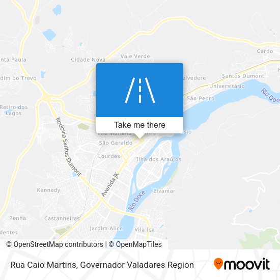 Rua Caio Martins map