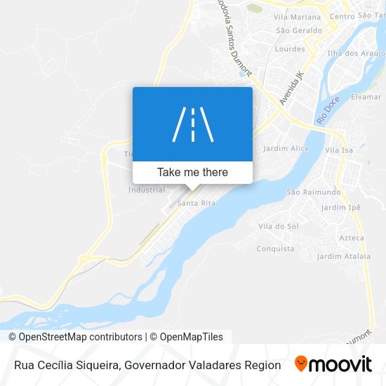 Rua Cecília Siqueira map