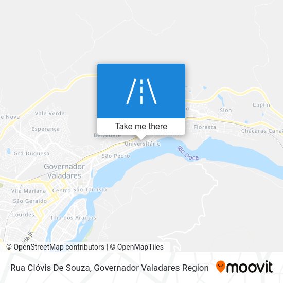 Rua Clóvis De Souza map