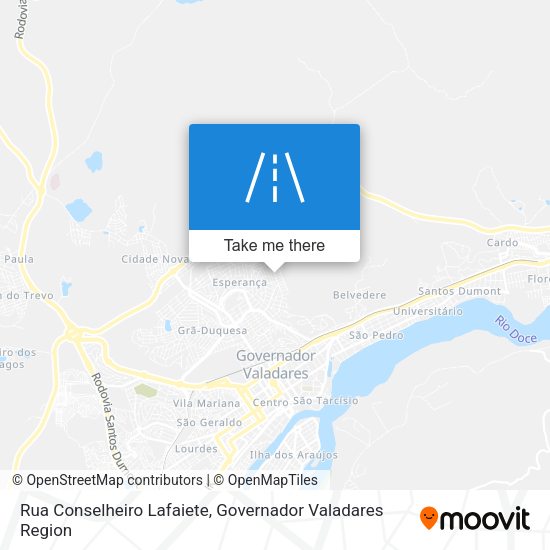 Rua Conselheiro Lafaiete map