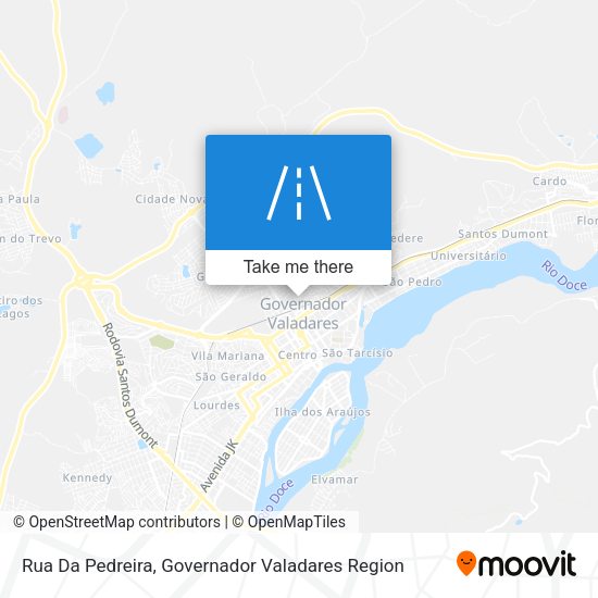 Rua Da Pedreira map