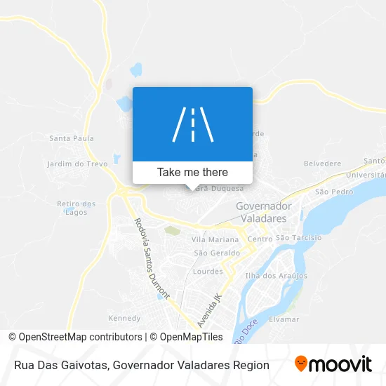 Rua Das Gaivotas map
