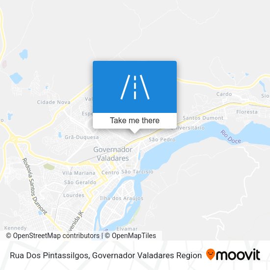 Rua Dos Pintassilgos map