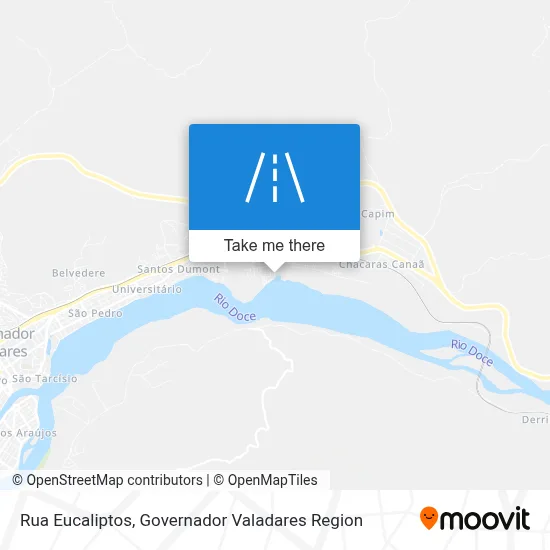 Rua Eucaliptos map
