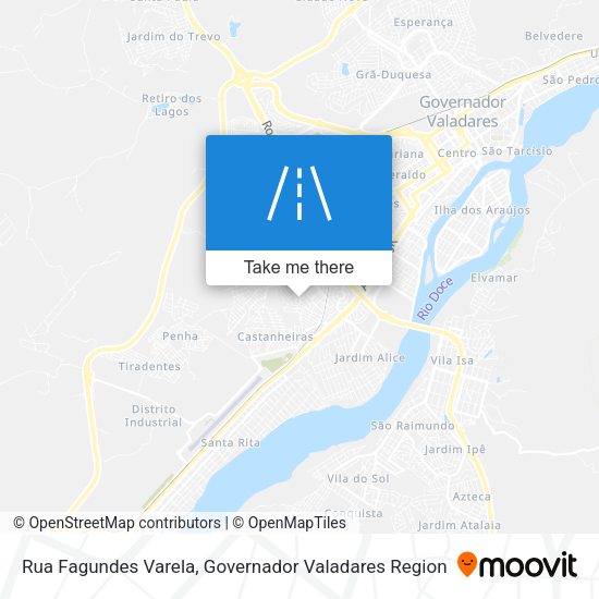 Rua Fagundes Varela map