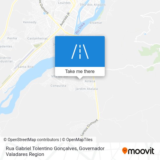 Rua Gabriel Tolentino Gonçalves map