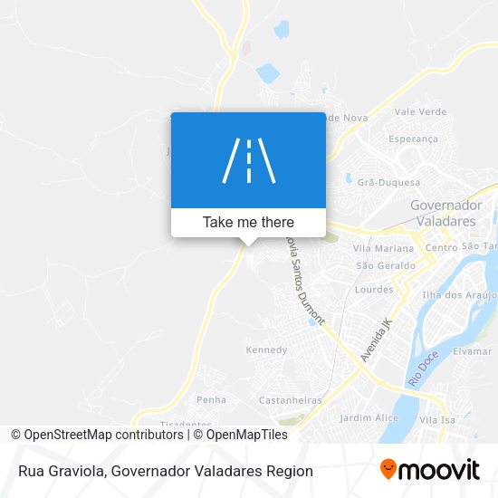 Rua Graviola map