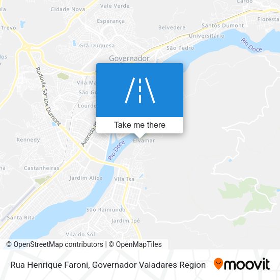 Rua Henrique Faroni map
