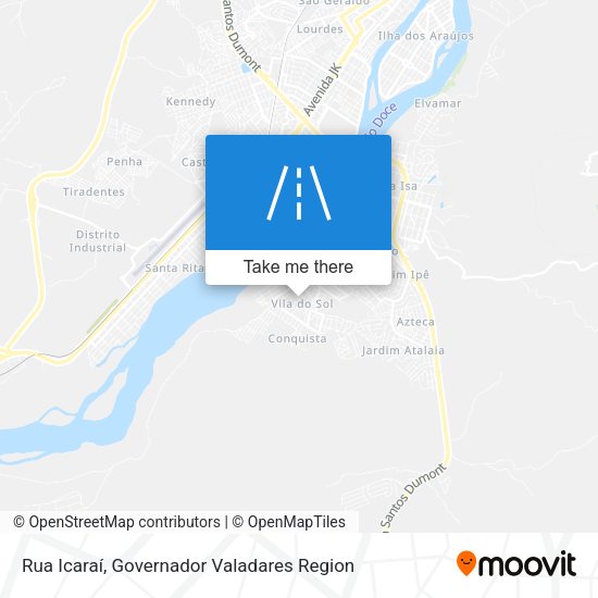 Rua Icaraí map