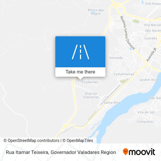 Rua Itamar Teixeira map