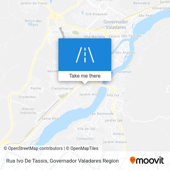 Rua Ivo De Tassis map