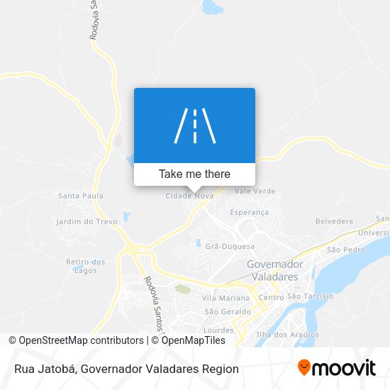 Rua Jatobá map