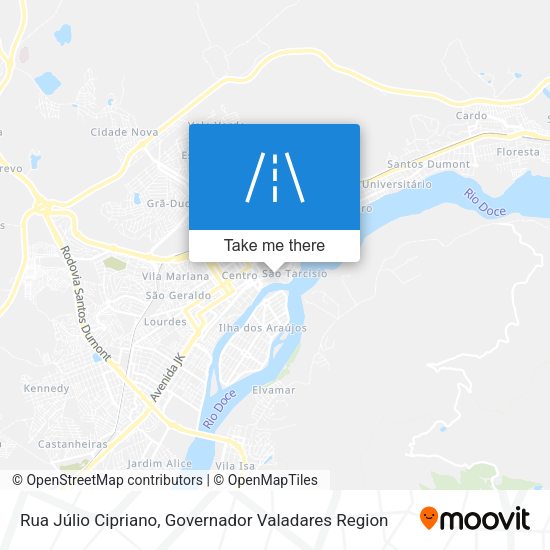 Rua Júlio Cipriano map