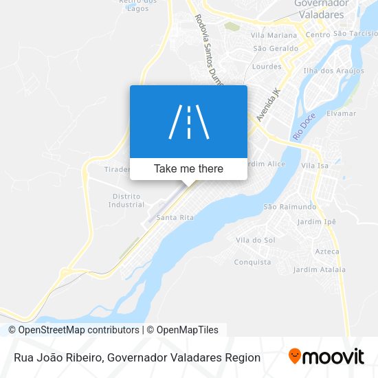 Rua João Ribeiro map