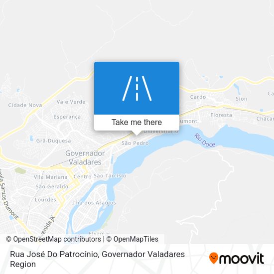 Rua José Do Patrocínio map