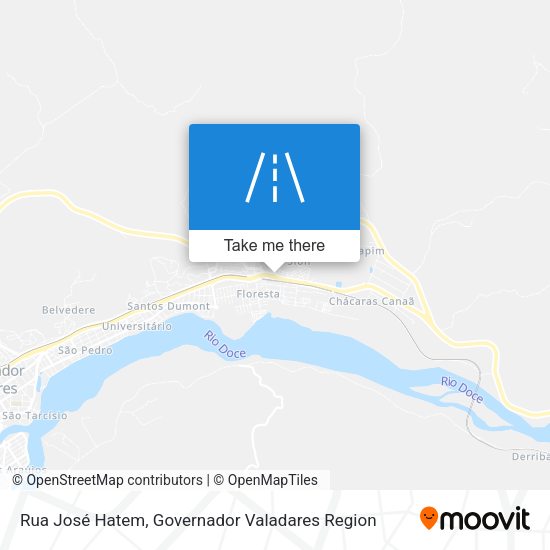 Rua José Hatem map