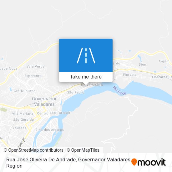 Rua José Oliveira De Andrade map