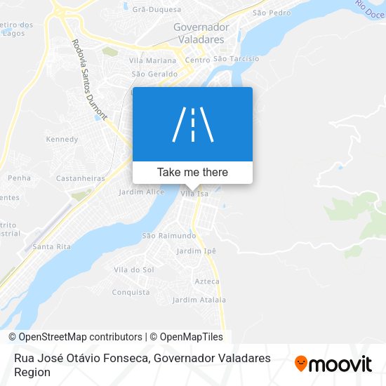 Rua José Otávio Fonseca map
