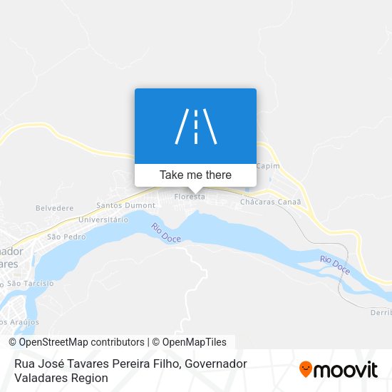 Rua José Tavares Pereira Filho map