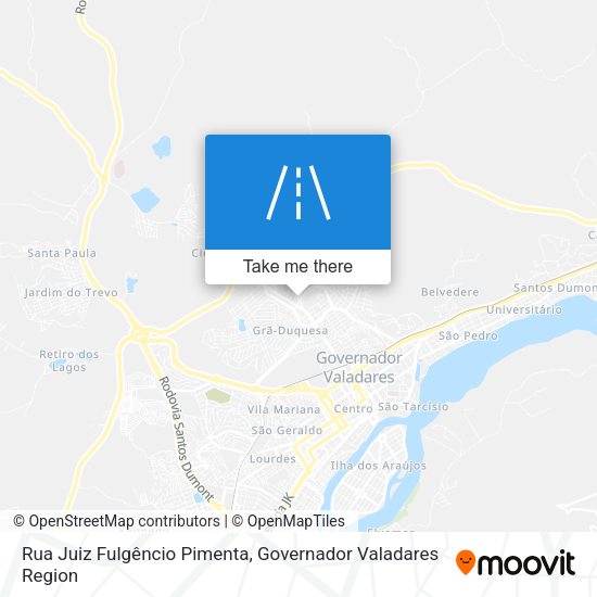 Rua Juiz Fulgêncio Pimenta map