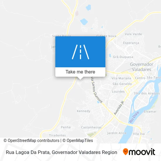 Rua Lagoa Da Prata map