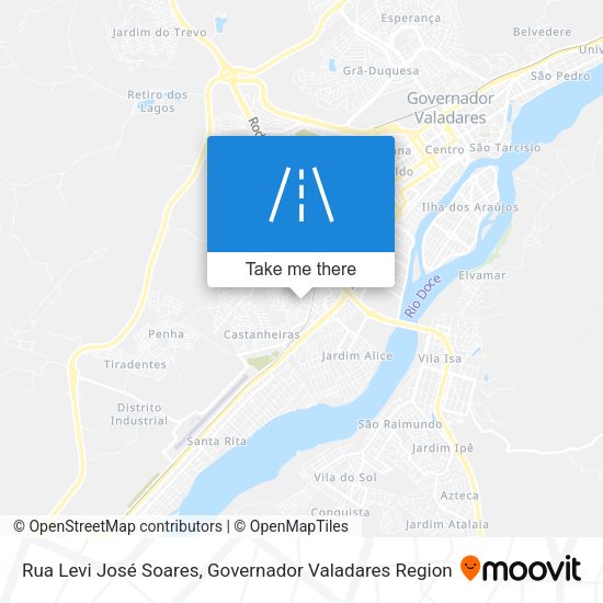 Rua Levi José Soares map