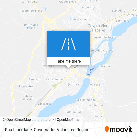 Rua Liberdade map