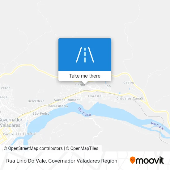 Rua Lirio Do Vale map
