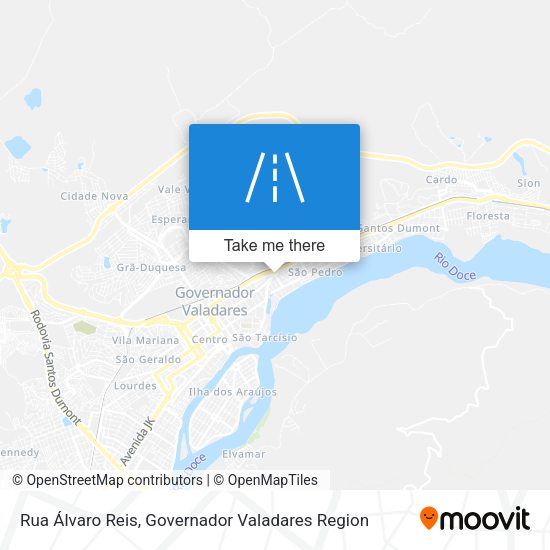 Rua Álvaro Reis map