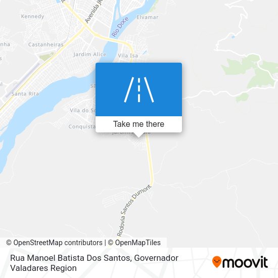 Rua Manoel Batista Dos Santos map