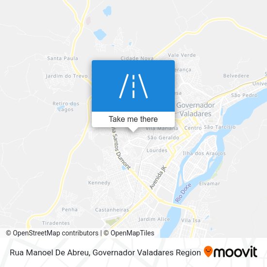 Rua Manoel De Abreu map
