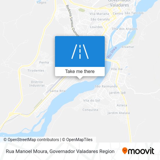 Rua Manoel Moura map