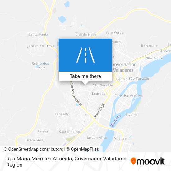 Rua Maria Meireles Almeida map