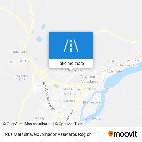 Rua Marselha map