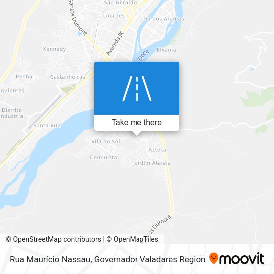 Rua Maurício Nassau map
