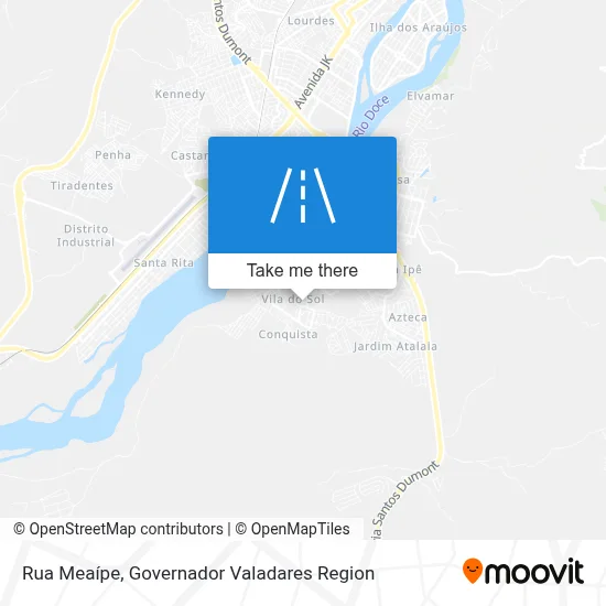 Rua Meaípe map