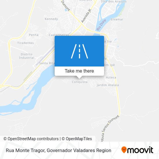Rua Monte Tragor map