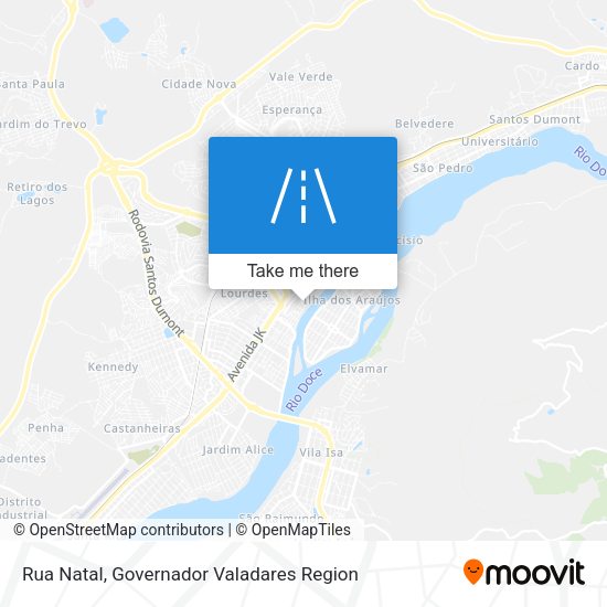 Rua Natal map