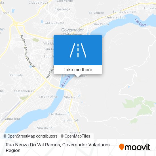 Rua Neuza Do Val Ramos map