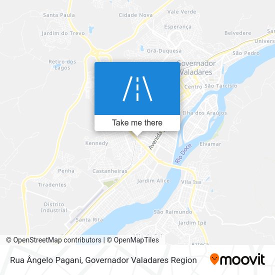 Rua Ângelo Pagani map