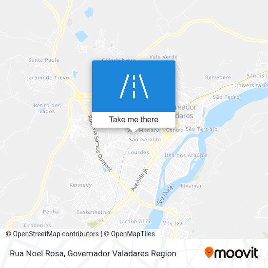 Rua Noel Rosa map
