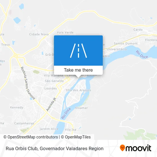 Rua Orbis Club map