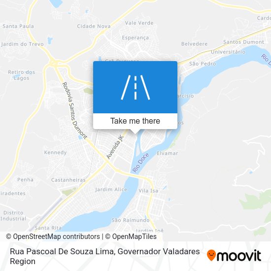 Rua Pascoal De Souza Lima map
